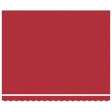 vidaXL Einziehbare Markise Rot 400 x 300 cm Stoff und Metall