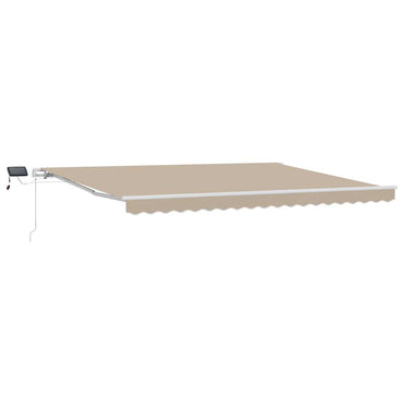 vidaXL Einziehbare Markise mit 450 x 350 cm Stoff