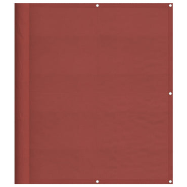 vidaXL Balkon-Sichtschutz Terrakotta 120x700 cm 100 % Polyester-Oxford