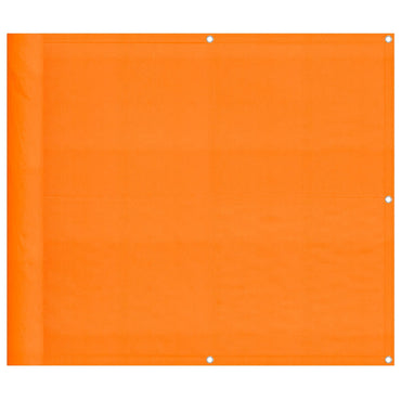 vidaXL Balkon-Sichtschutz Orange 90x800 cm 100% Polyester-Oxford