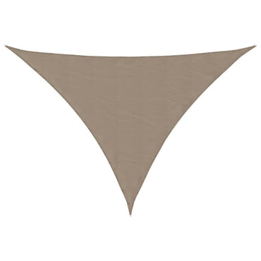 vidaXL Sonnensegel Taupe 7x5x5 m 100% Polyester Oxford