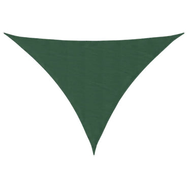 vidaXL Sonnensegel Dunkelgrün 7x5x5 m 100% Polyester Oxford