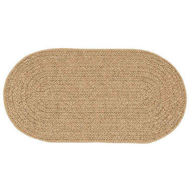 vidaXL Tapis ZIZUR Marron 150 x 80 cm Polypropylène
