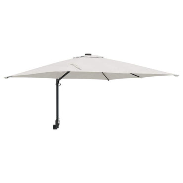 vidaXL Garten-Sonnenschirm Sand 248,5 x 247,5 x 160 cm