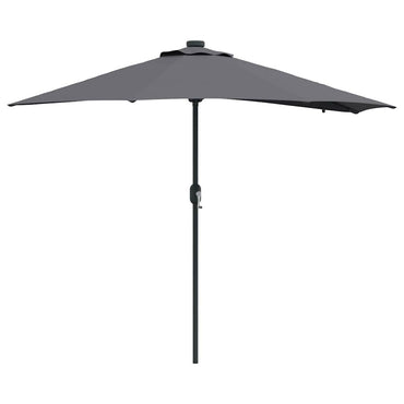 vidaXL Garten-Sonnenschirm Anthrazit 294 x 150 x 223 cm