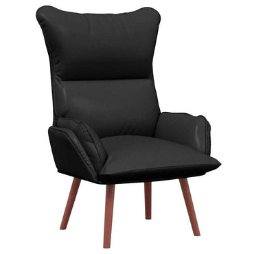 vidaXL Fauteuil Noir 69 x 74 x 93 cm Similicuir