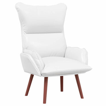 vidaXL Sessel Weiß 69 x 74 x 93 cm Kunstleder