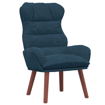 vidaXL Sessel Blau 69 x 74 x 93 cm Samt