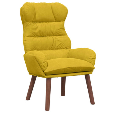 vidaXL Sessel Gelb 69 x 74 x 93 cm Samt