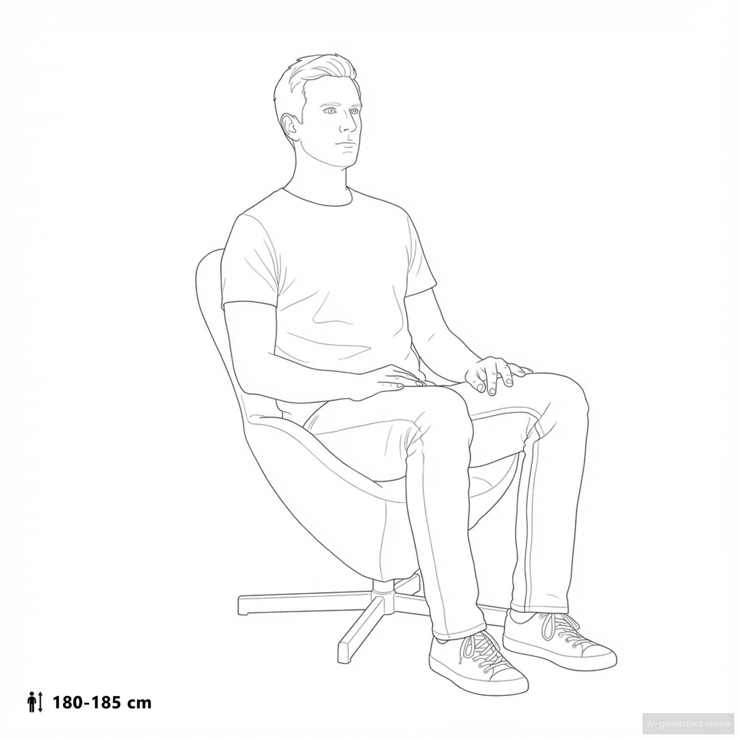 Eiersessel Gelb 63 x 73 x 90 cm Samt