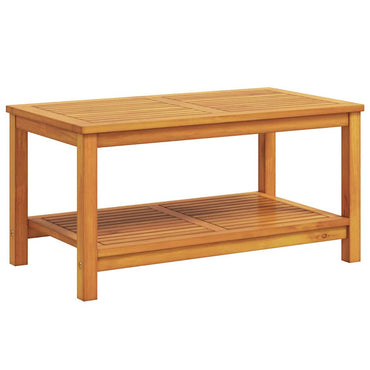 vidaXL Beistelltisch Braun 90 x 50 x 45 cm Massivholz Akazie