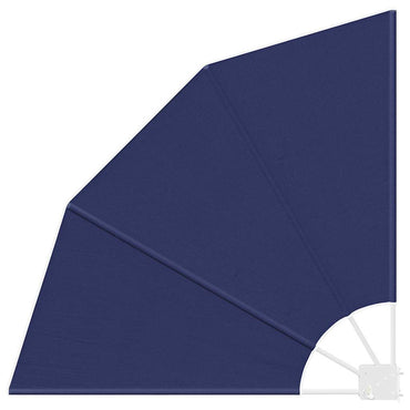 vidaXL Balkon Sichtschutz Marineblau 115 x 115 cm Polyester