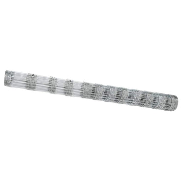 vidaXL Feldzaun Silber 50 x 1,4 m Verzinkter Stahl
