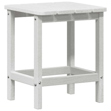 vidaXL Beistelltisch Weiß 38 x 38 x 46 cm Polyethylen