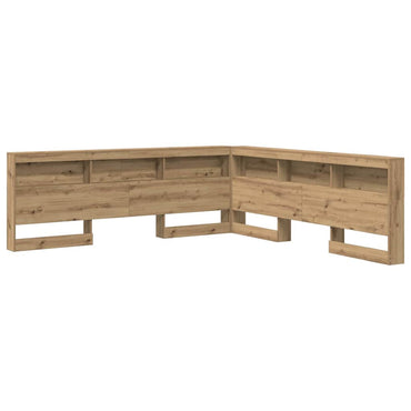 vidaXL Aufbewahrungskopfteil Artisan-Eiche 200 cm Holzwerkstoff