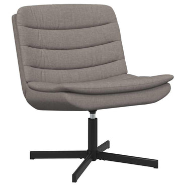 vidaXL Drehstuhl Taupe 63 x 75 x 76 cm Stoff