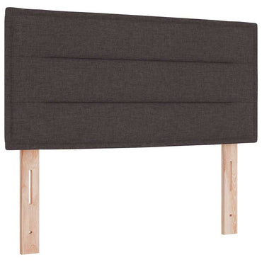 vidaXL Kopfteil mit Kopfteil Dunkelbraun 80 cm Kunstleder