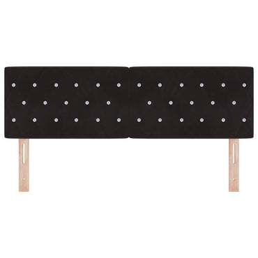 vidaXL Kopfteil mit Kopfteil Schwarz 160 cm Kunstleder