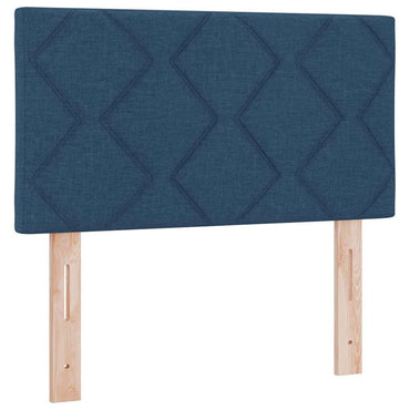 vidaXL Kopfteil mit Kopfteil Blau 80 cm Kunstleder