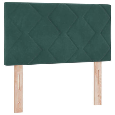 vidaXL Kopfteil mit Kopfteil Dunkelgrün 80 cm Samt