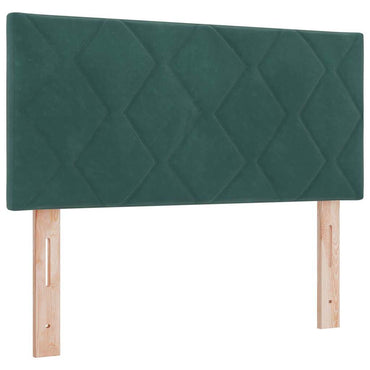 vidaXL Kopfteil mit Kopfteil Dunkelgrün 90 cm Samt