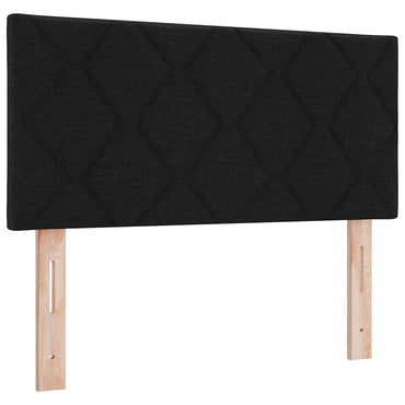 vidaXL Kopfteil mit Kopfteil Schwarz 100 cm Kunstleder