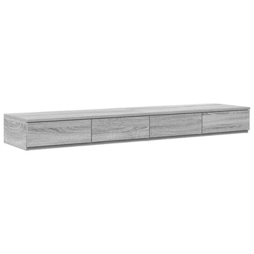 vidaXL Bettschubladen Graues Sonoma 160 x 36,5 x 16,5 cm Holzwerkstoff