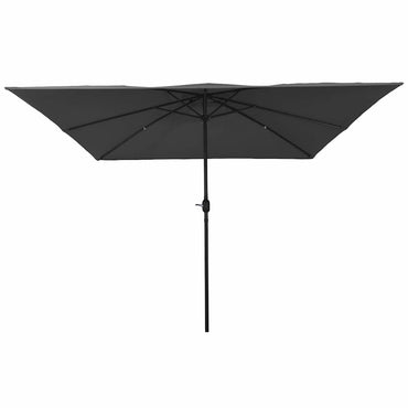vidaXL Garten-Sonnenschirm Anthrazit 295 x 295 x 245 cm