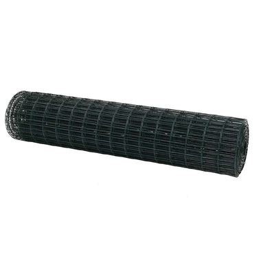 vidaXL Grillage européen vert 1,4 x 10 m en fer revêtu de PVC