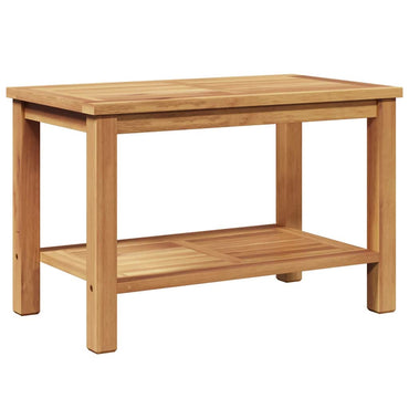 vidaXL Couchtisch Braun 70 x 40 x 45 cm Teak-Massivholz