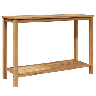 vidaXL Konsolentisch Braun 110 x 40 x 45 cm Massivholz Teak