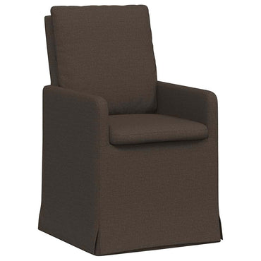 vidaXL Esszimmerstühle 2 pcs Dunkelgrau 57 x 67 x 98 cm Leinen