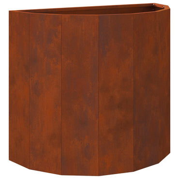 vidaXL Pflanzkübel Rostig 60 x 30 x 50 cm Wetterfeststahl