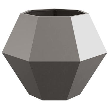 vidaXL Pflanzkübel Rostig 75 x 75 x 60 cm Wetterfeststahl