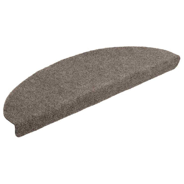 vidaXL Stufenmatten Selbstklebend 20 Stk. 65x21x4 cm Beige Halbrund Groß