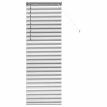 vidaXL Balkenjalousien Silber 175 x 65 cm Aluminium