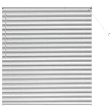 vidaXL Balkenjalousien Silber 175 x 160 cm Aluminium