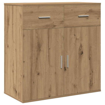 vidaXL Buffet chêne artisanat 78 x 38 x 80 cm bois d'ingénierie