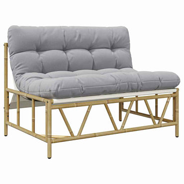 vidaXL Banc de jardin gris clair 110 x 75 x 71 cm Acier