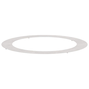 vidaXL geeignet für flachen Baumring Silber Ø90 / 120 cm Edelstahl