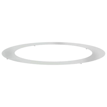 vidaXL geeignet für flachen Baumring Silber Ø90 / 120 cm