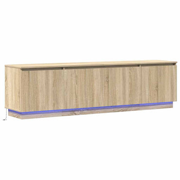 vidaXL TV-Schränk Sonoma-Eiche 180 x 38 x 49 cm Holzwerkstoff
