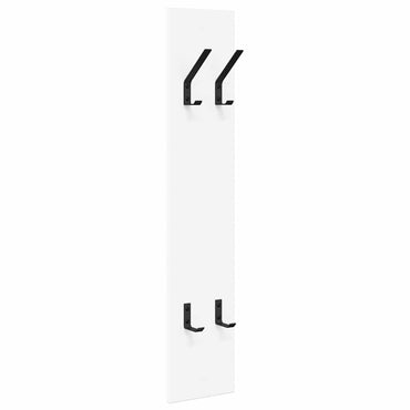 vidaXL Portant mural blanc 20 x 1,5 x 100 cm