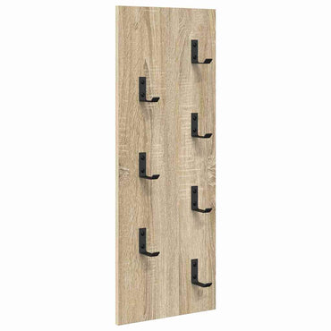 vidaXL Wandmontierter nachttisch Sonoma-Eiche 30 x 1,5 x 80 cm
