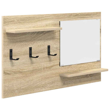 vidaXL Table de chevet murale chêne sonoma 90 x 10 x 50 cm