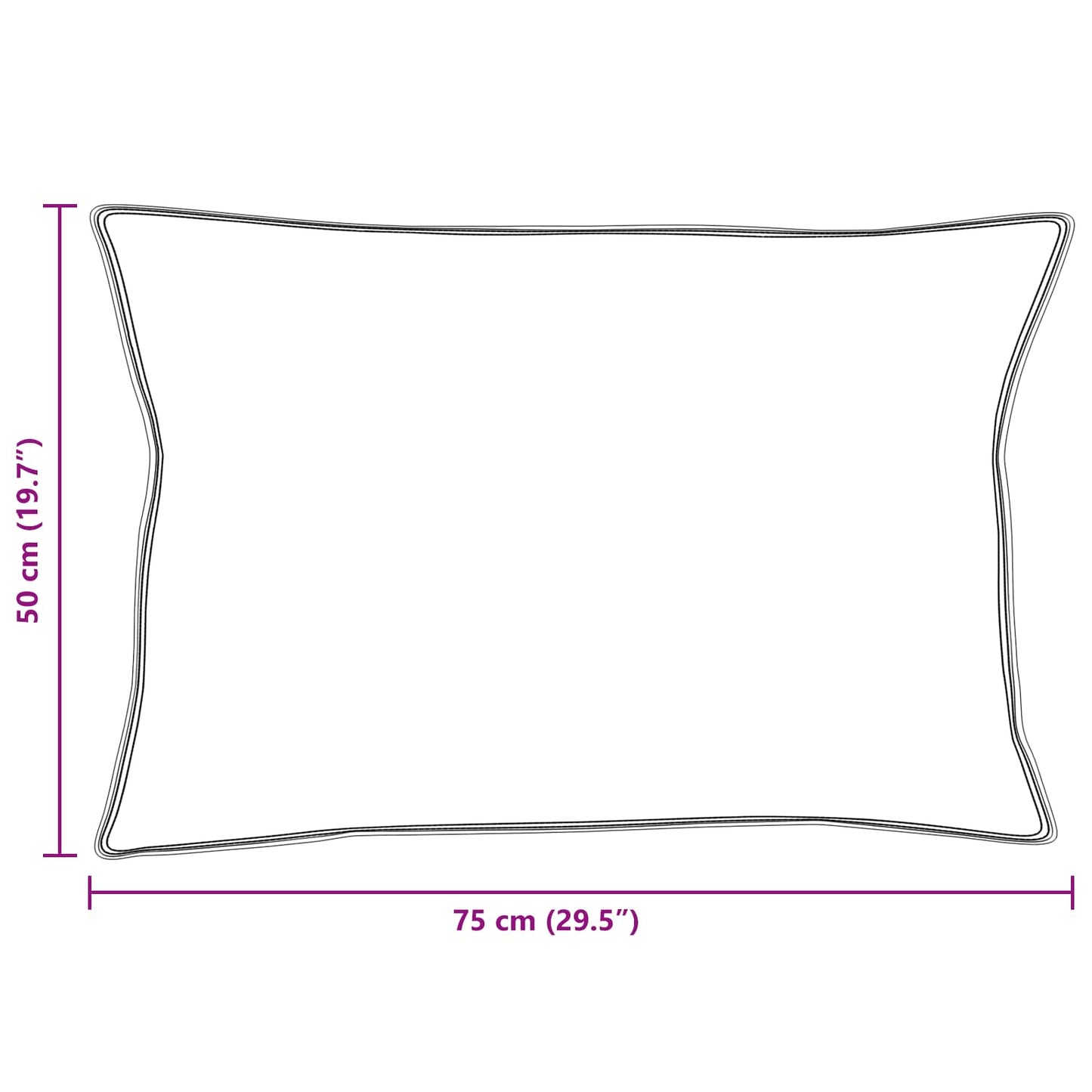 vidaXL Ganzjahresbettdecke mit Kissen 2 pcs Weiß Mikrofaser