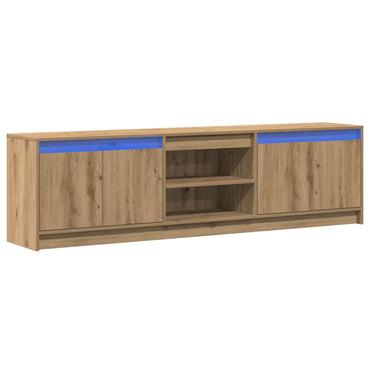 vidaXL TV-Einheiten 2 pcs Braun 180 x 34 x 50 cm Holzwerkstoff