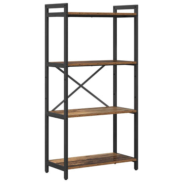 vidaXL Étagère à livres en bois de récupération 40 x 30 x 85 cm Bois d'ingénierie