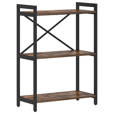 vidaXL Bibliothèque chêne fumé 60 x 30 x 85 cm Bois d'ingénierie