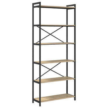 vidaXL Bücherregal Sonoma-Eiche 40 x 30 x 85 cm Holzwerkstoff